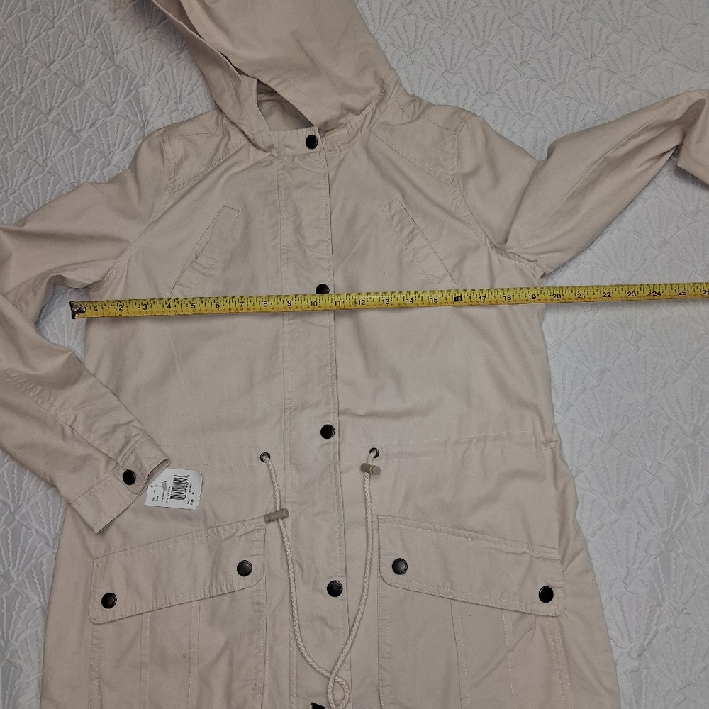Joujou Stylish Cream Utility Jacket for Women size M - Picture 11 of 16
